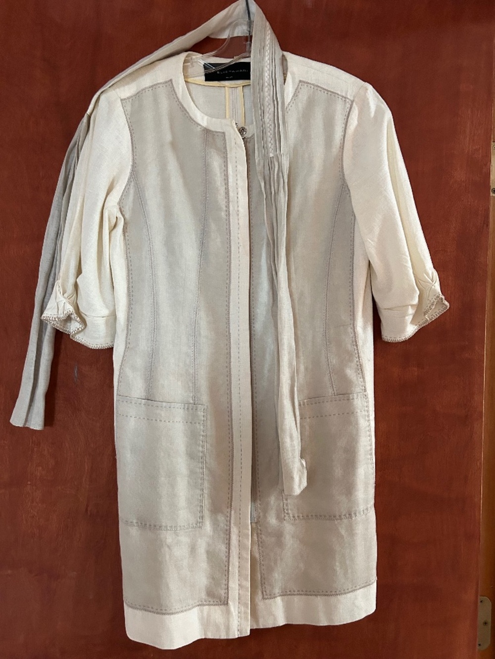 Linen Elie Tahari Top - Like New